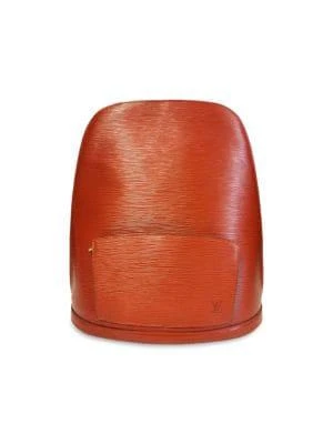 商品[二手商品] Louis Vuitton|Louis Vuitton Gobelin Backpack Brown Epi Gold,价格¥12969,第1张图片