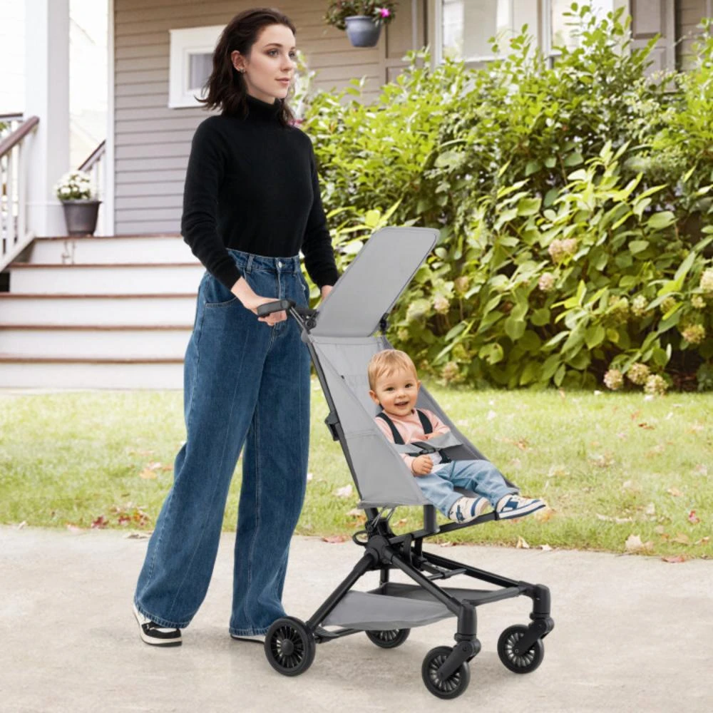商品Hivvago|Lightweight Baby Stroller Compact and Airplane-Friendly Travel Stroller,价格¥897,第2张图片详细描述
