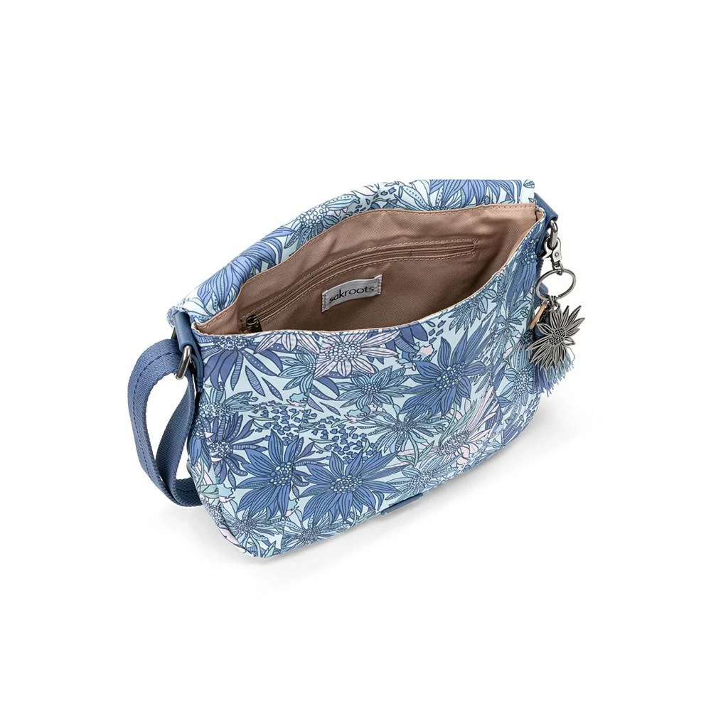商品Sakroots|Women's Recycled Ecotwill Foldover Crossbody Bag,价格¥661,第4张图片详细描述