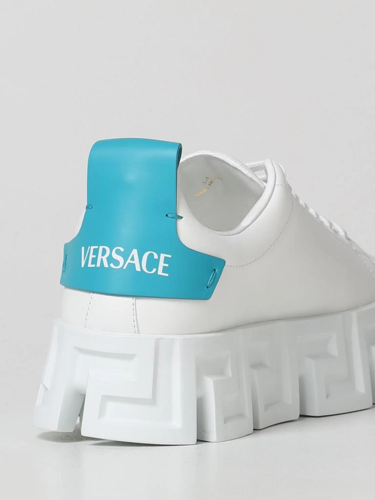商品Versace|Versace Greca leather sneakers,价格¥2745,第3张图片详细描述