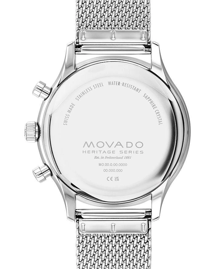 商品Movado|Heritage Circa Watch, 43mm,价格¥5231,第4张图片详细描述