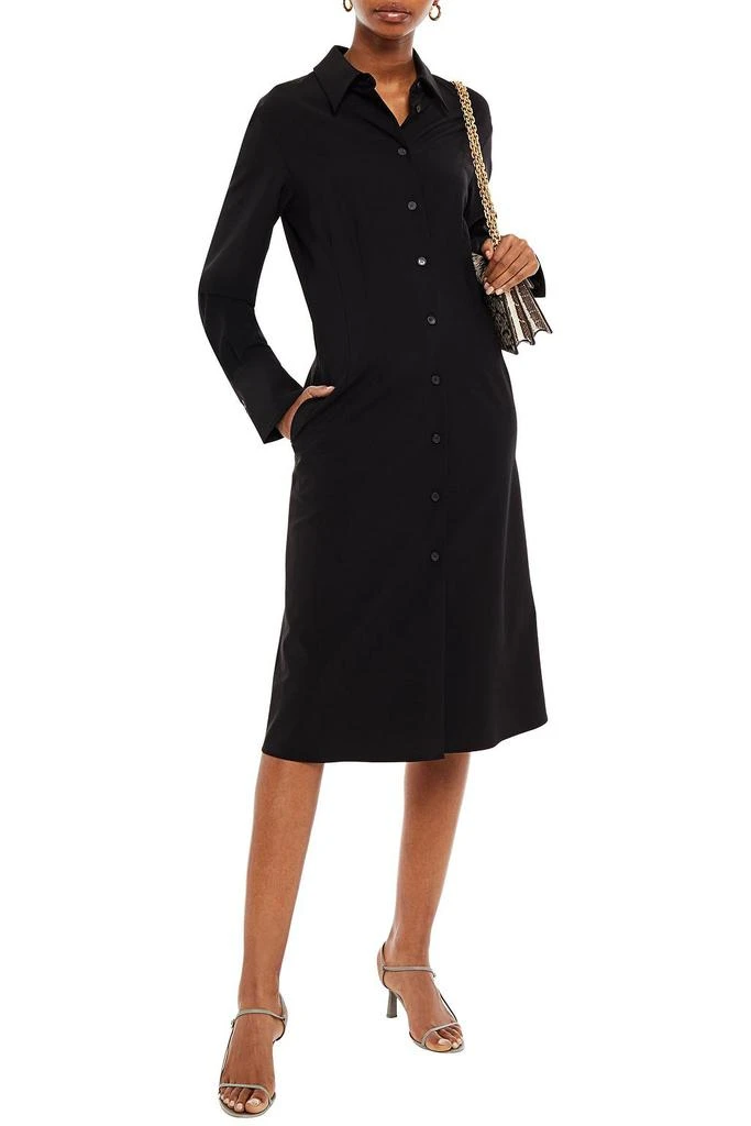 商品Joseph|Wool-blend crepe midi shirt dress,价格¥2184,第4张图片详细描述