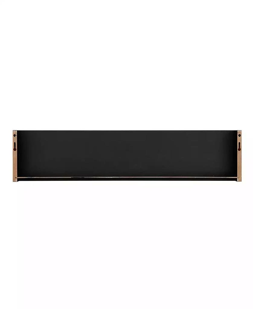 商品Danya B|Wall Mounted Entryway Coat Rack with Decorative Ledge Shelf and Hooks,价格¥244,第4张图片详细描述