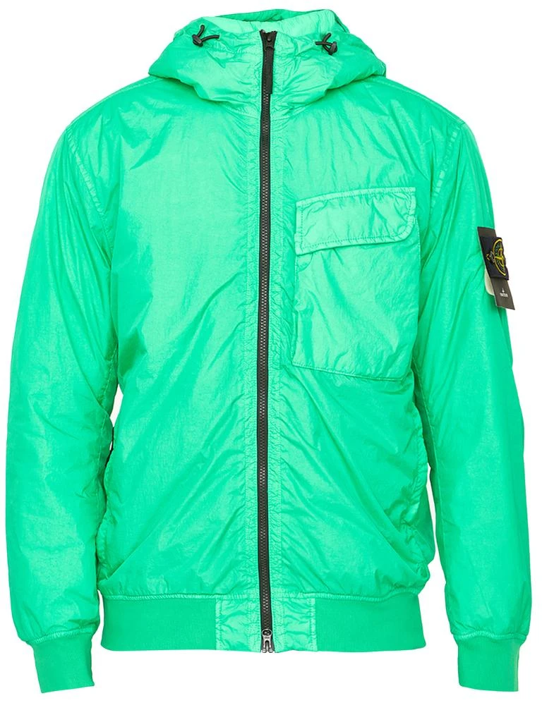 商品Stone Island|Green nylon jacket,价格¥3654,第1张图片