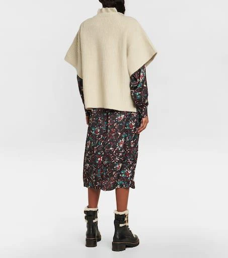 商品See by Chloé|Ruffled wool-blend knit sweater,价格¥2354,第3张图片详细描述