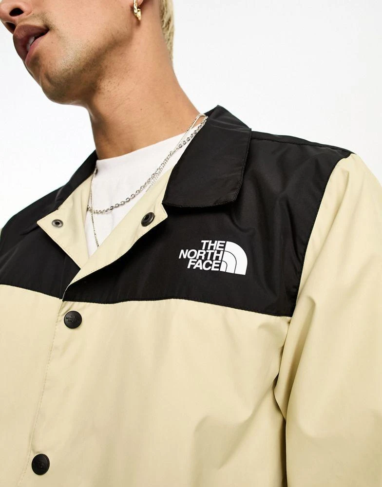 商品The North Face|The North Face Coach jacket in stone and black Exclusive at ASOS,价格¥740,第3张图片详细描述