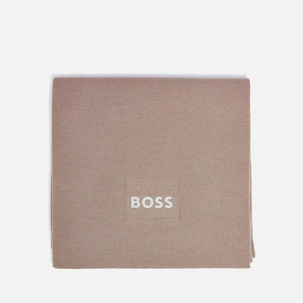 商品Hugo Boss|BOSS Green Aride Wool-Blend Scarf,价格¥403,第2张图片详细描述