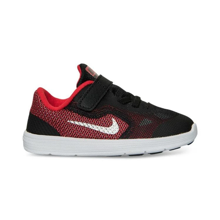 商品NIKE|男幼童Toddler Boys' Revolution 3 Running Sneakers from Finish Line,价格¥193,第3张图片详细描述