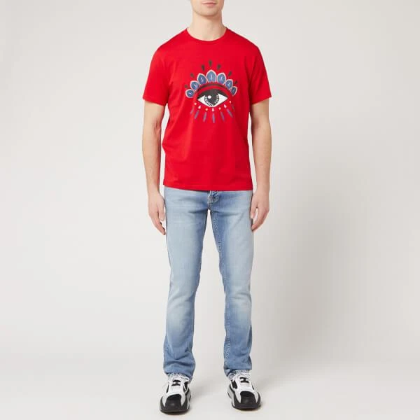 商品Kenzo|KENZO Men's Classic Eye T-Shirt - Medium Red,价格¥573,第3张图片详细描述