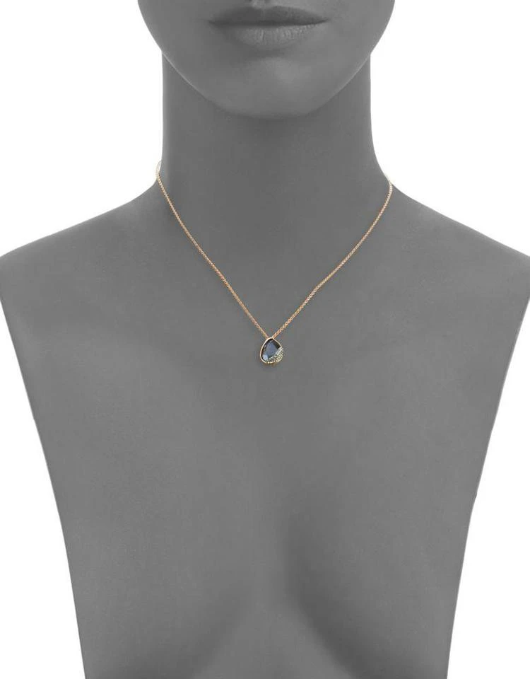 商品Swarovski|Heap Crystal Pear Pendant Necklace,价格¥525,第3张图片详细描述