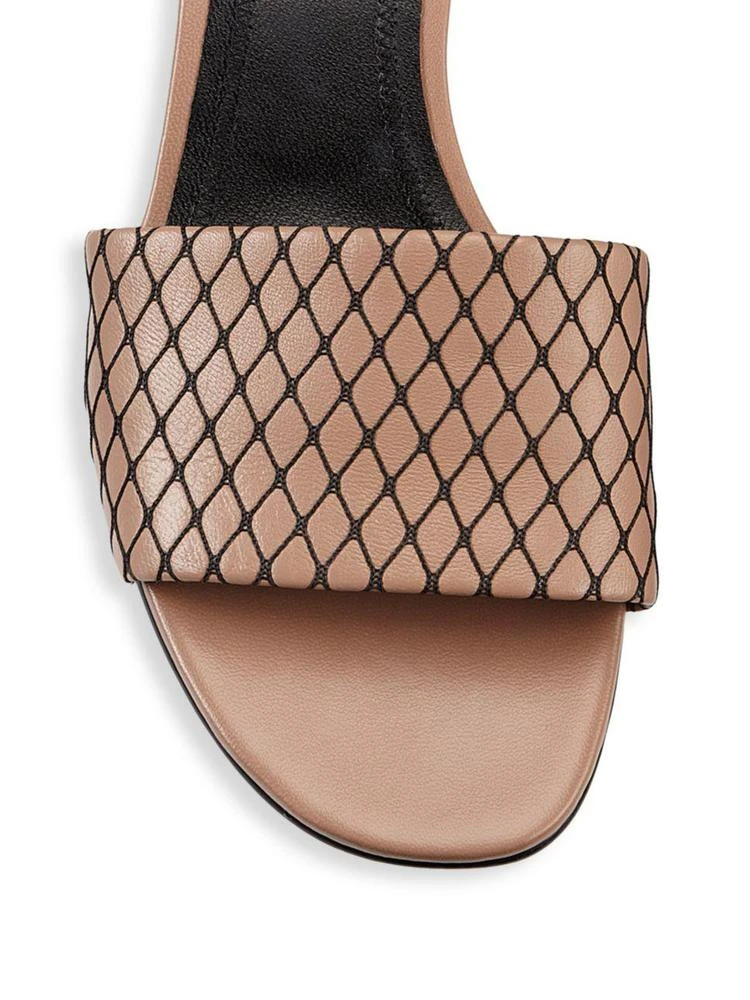 商品Alexander Wang|Lou Low Heel Fishnet Slides,价格¥3388,第3张图片详细描述