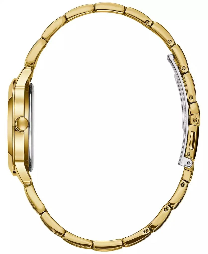 商品GUESS|Women's Gold-Tone Stainless Steel Bracelet Watch 30mm,价格¥749,第2张图片详细描述