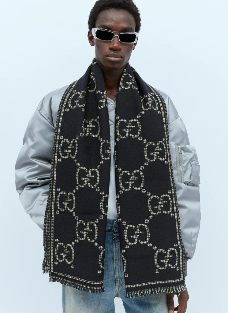 商品Gucci|GG Wool Scarf,价格¥2136,第2张图片详细描述