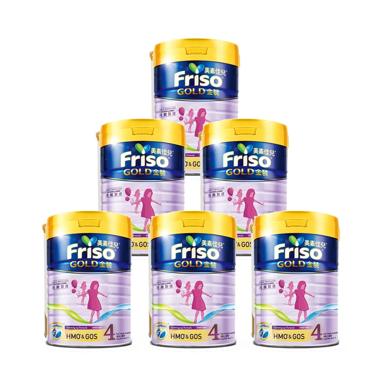 Friso美素佳儿港版金装婴幼儿配方奶粉4段（3-6岁）900g/罐（保税仓发货）（预售3个工作日内发货） 商品