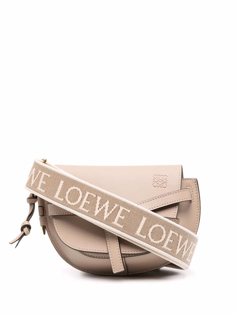 LOEWE - Gate Dual Mini Leather Crossbody Bag商品第1张图片规格展示