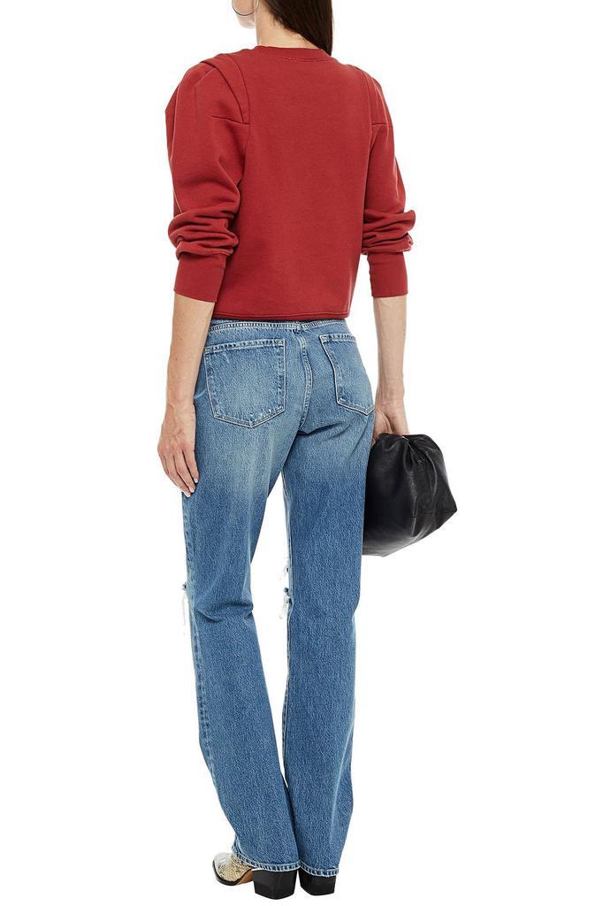 商品FRAME|Le Mini Boot-Cut distressed mid-rise bootcut jeans,价格¥616,第5张图片详细描述