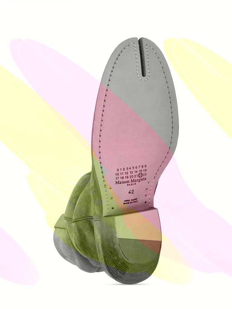 商品MAISON MARGIELA|55mm Suede Tabi Leather Western Boots,价格¥14269,第3张图片详细描述