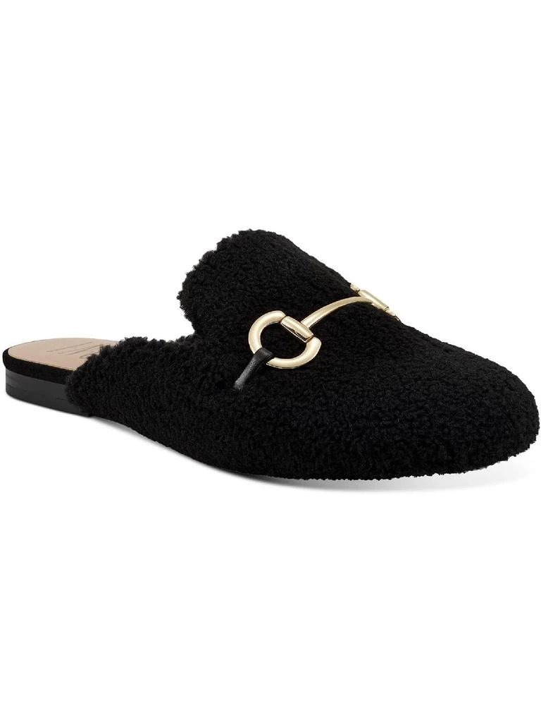 商品INC International|Gineen Womens Faux Shearling Slip On Mules,价格¥262,第3张图片详细描述