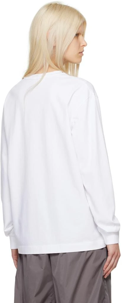 商品Alexander Wang|White 'Club Crystal' Long Sleeve T-Shirt,价格¥1293,第3张图片详细描述