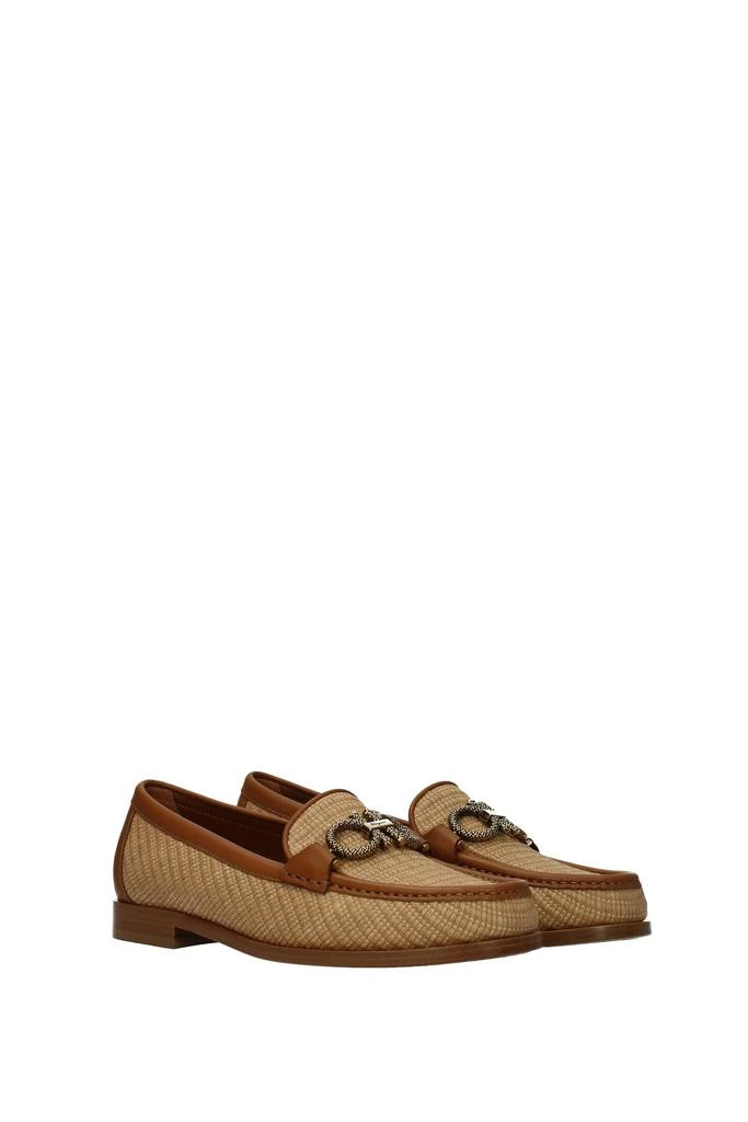 商品Salvatore Ferragamo|Loafers rolo Fabric Brown Fawn,价格¥1927,第2张图片详细描述