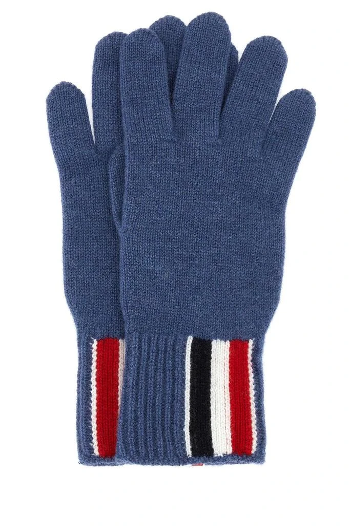 商品Thom Browne|Thom Browne Air Force Blu Wool Gloves,价格¥3060,第1张图片