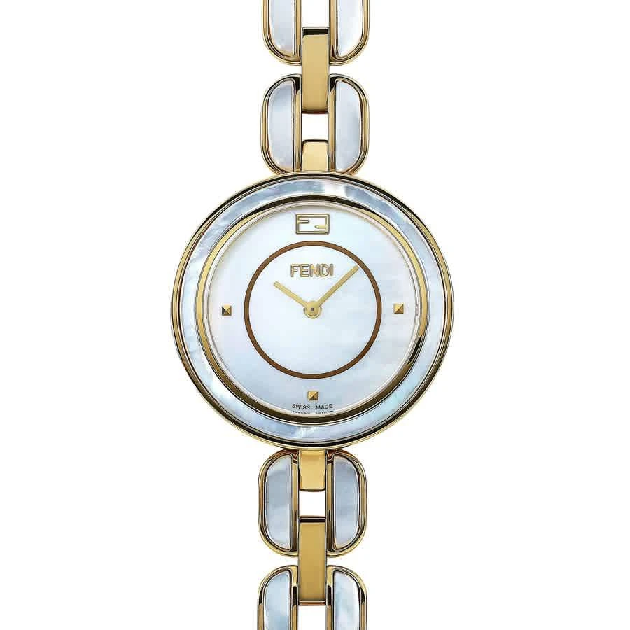 商品Fendi|Fendi My Way Mother of Pearl Dial Ladies Watch F361434500,价格¥5978,第2张图片详细描述