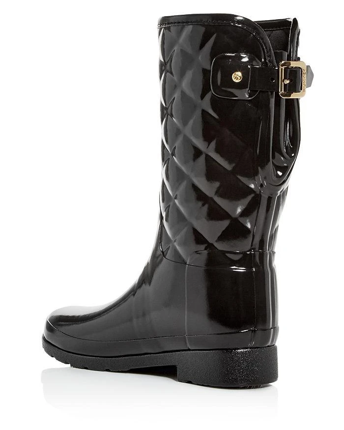 商品Hunter|Women's Refined Quilted Gloss Rain Boots,价格¥1309,第5张图片详细描述