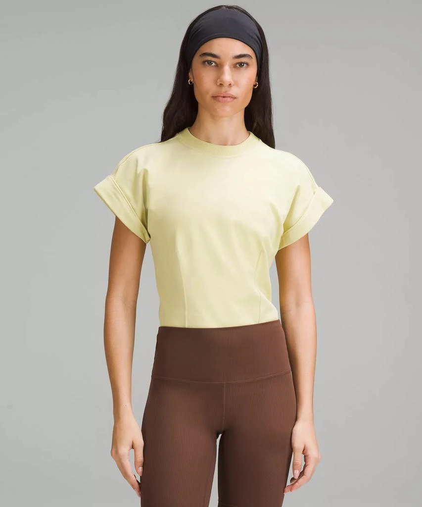 商品Lululemon|Heavyweight Cotton T-Shirt Bodysuit,价格¥329,第4张图片详细描述