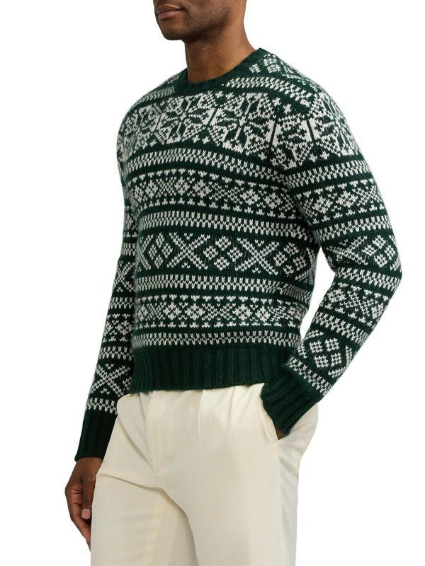 商品Ralph Lauren|Holiday Cashmere Crewneck Sweater,价格¥7894,第3张图片详细描述