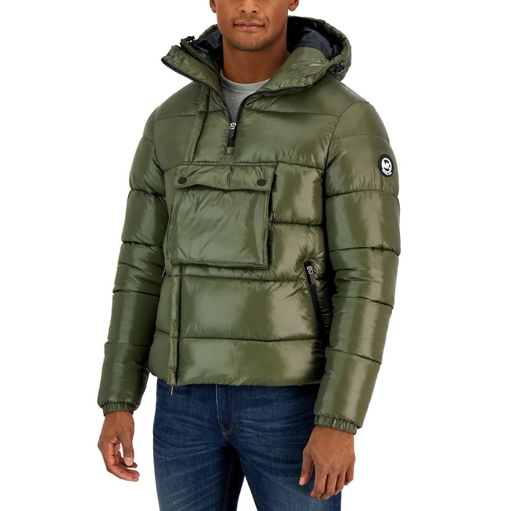 商品Michael Kors|Men's Hooded Anorak Puffer Jacket,价格¥858,第3张图片详细描述