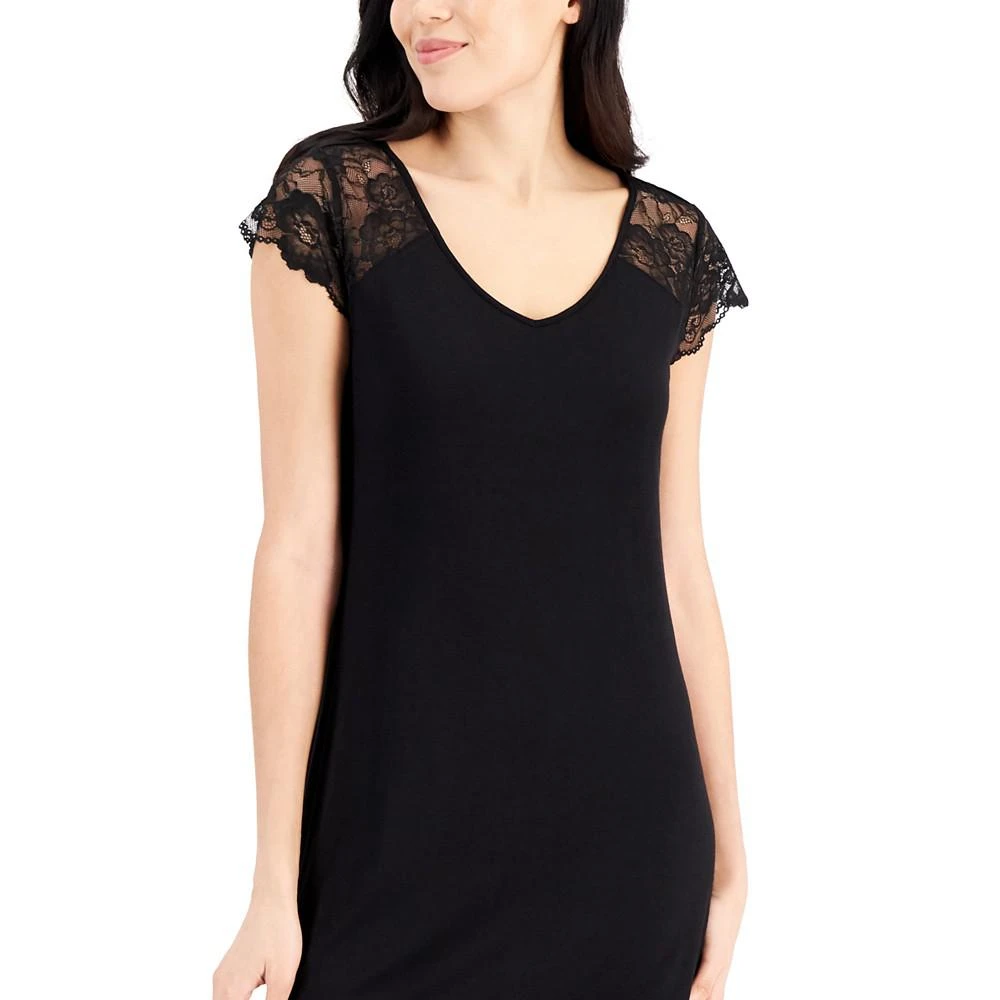 商品Charter Club|Women's Lace-Trim Chemise Nightgown, Created for Macy's,价格¥132,第3张图片详细描述