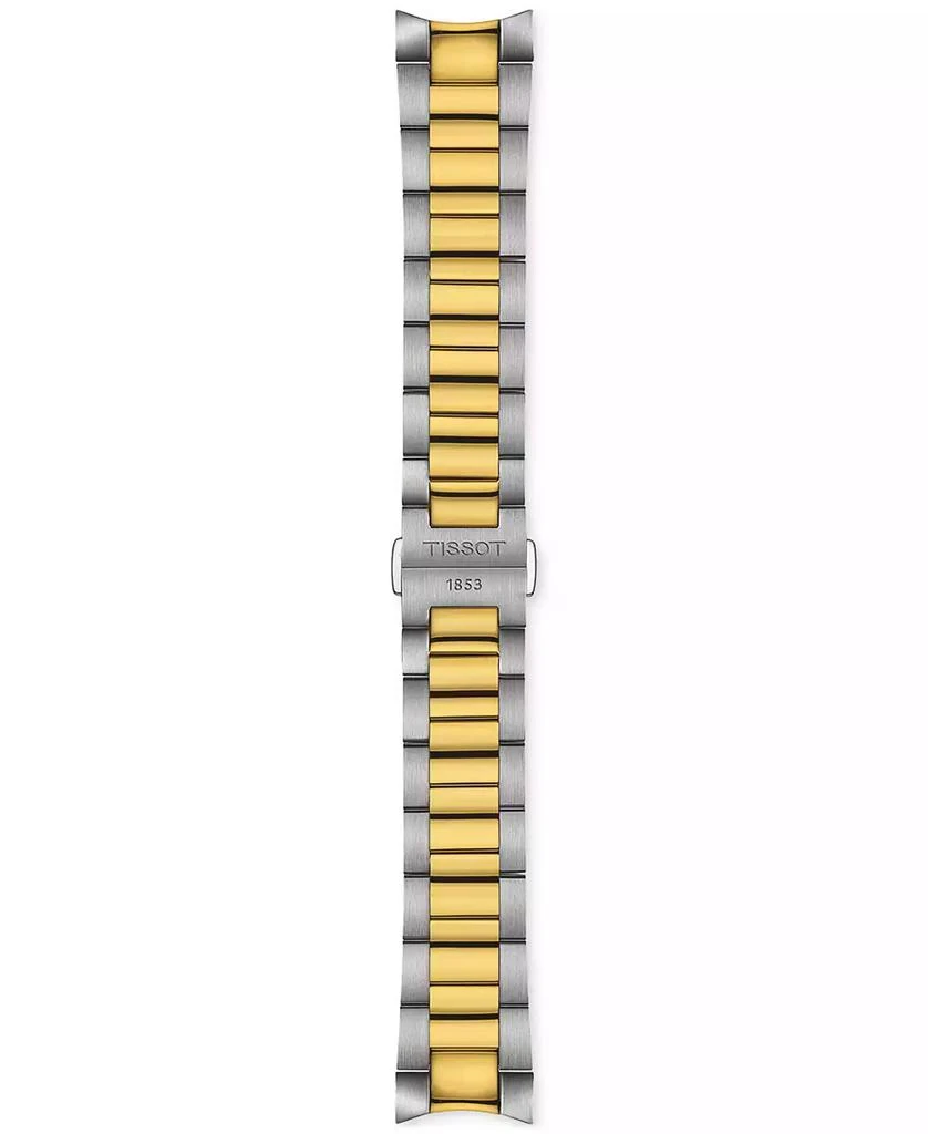 商品Tissot|Men's Swiss PR 100 Two-Tone Stainless Steel Bracelet Watch 40mm,价格¥2806,第4张图片详细描述