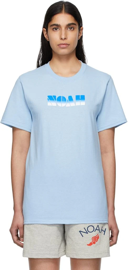 商品Noah|Blue Gradient Logo T-Shirt,价格¥145,第1张图片