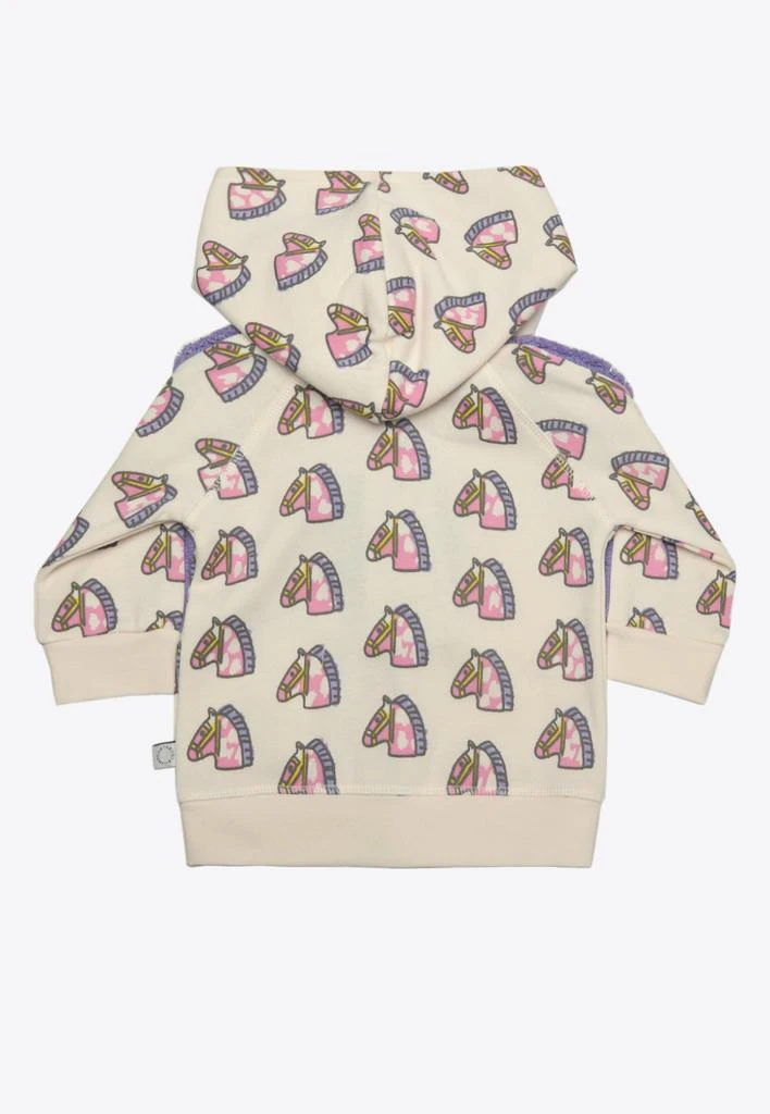 商品Stella McCartney|Baby Horses Print Cotton Sweatshirt,价格¥287,第2张图片详细描述
