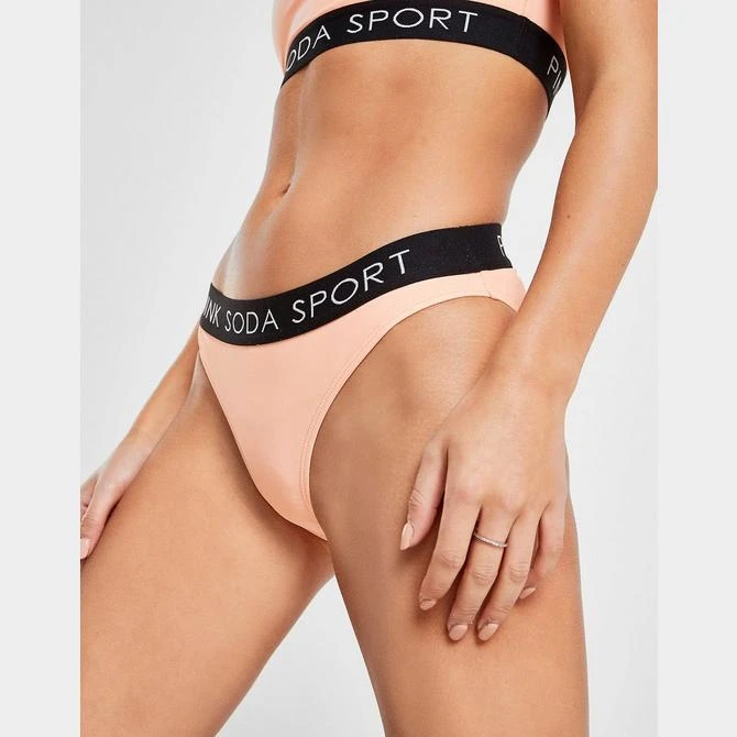 商品Pink Soda Sport|Women's Pink Soda Sport Tape Bikini Bottoms,价格¥75,第2张图片详细描述