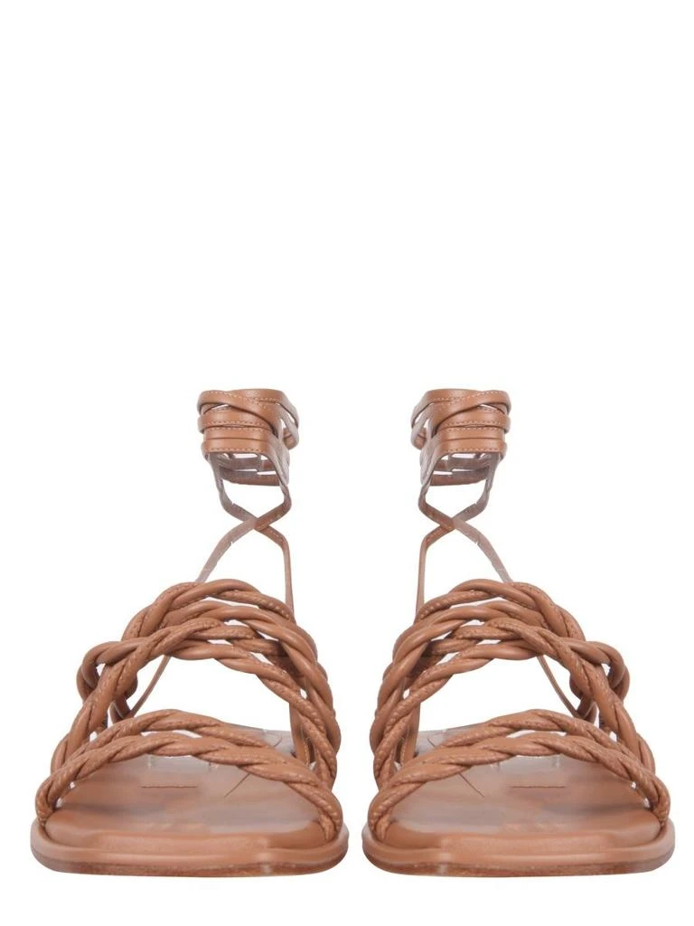 商品Stuart Weitzman|Stuart weitzman women's beige other materials sandals,价格¥3199,第4张图片详细描述