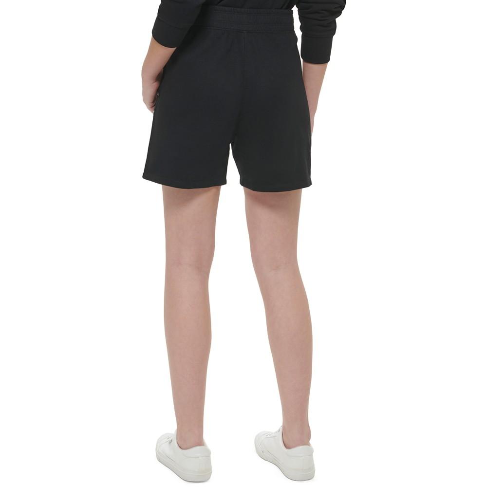 Women's Logo-Graphic Elastic-Waist Pull-On Shorts商品第2张图片规格展示