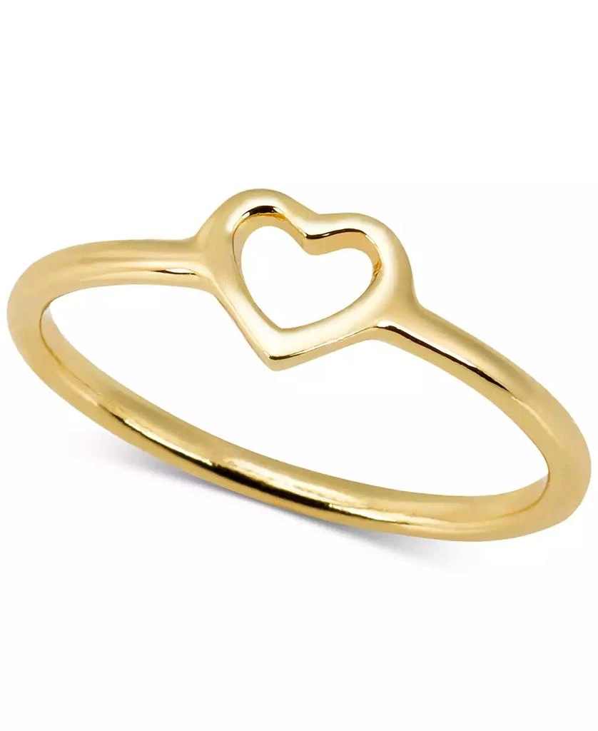 商品Sarah Chloe|Love Count Heart Ring in 14k Gold-Plate Over Sterling Silver,价格¥306,第1张图片