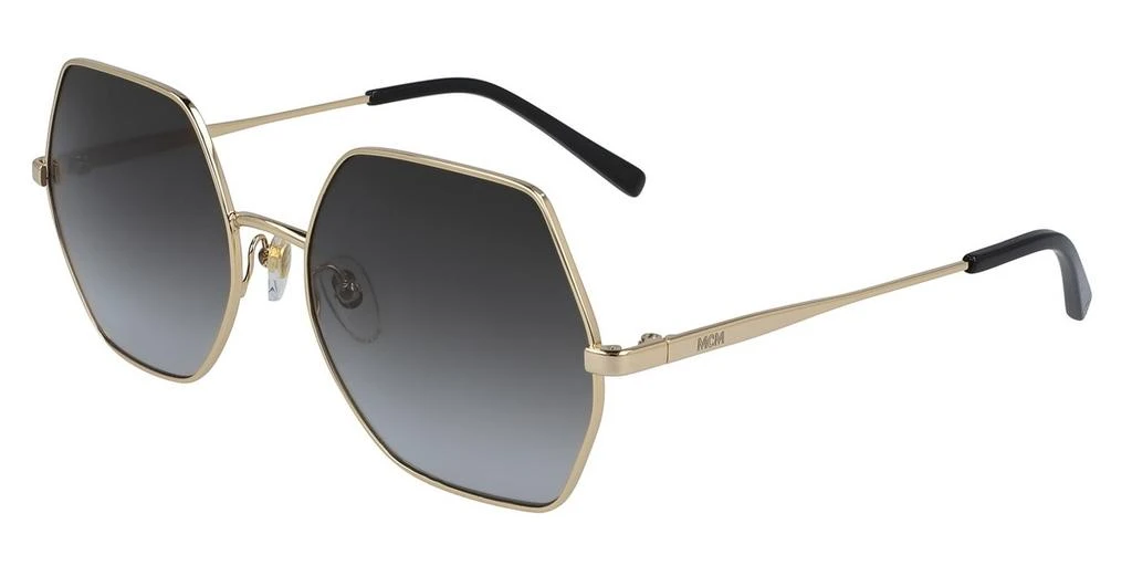 商品MCM|MCM Grey Gradient Geometric Ladies Sunglasses MCM140S 738 58,价格¥391,第1张图片