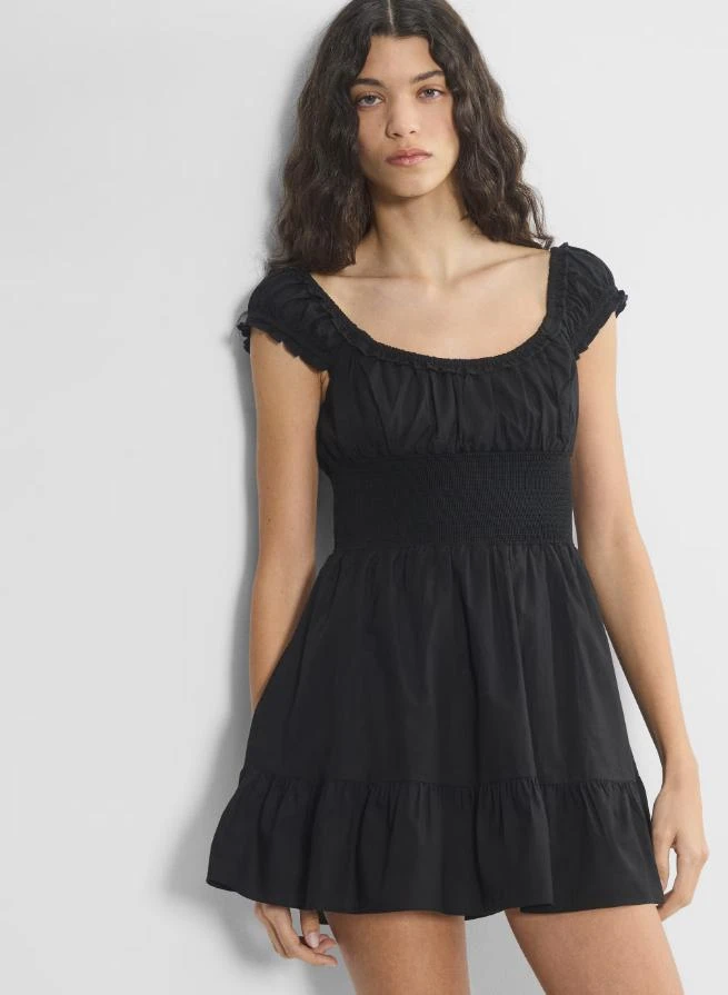 商品Aritzia|Sunday Best - Storied Poplin Romper,价格¥635,第5张图片详细描述