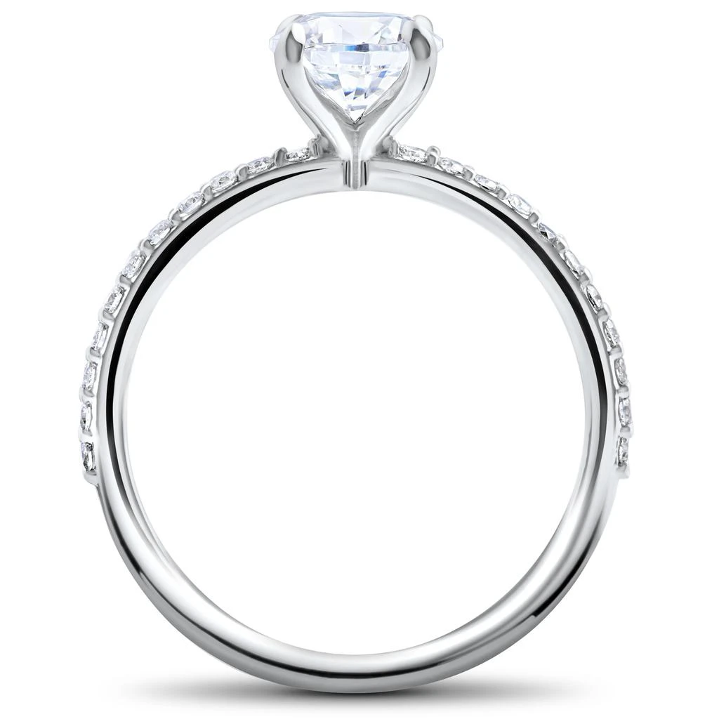 商品Pompeii3|1 1/4 ct Lab Grown Diamond Sophia Engagement Ring 14k White Gold,价格¥5560,第2张图片详细描述