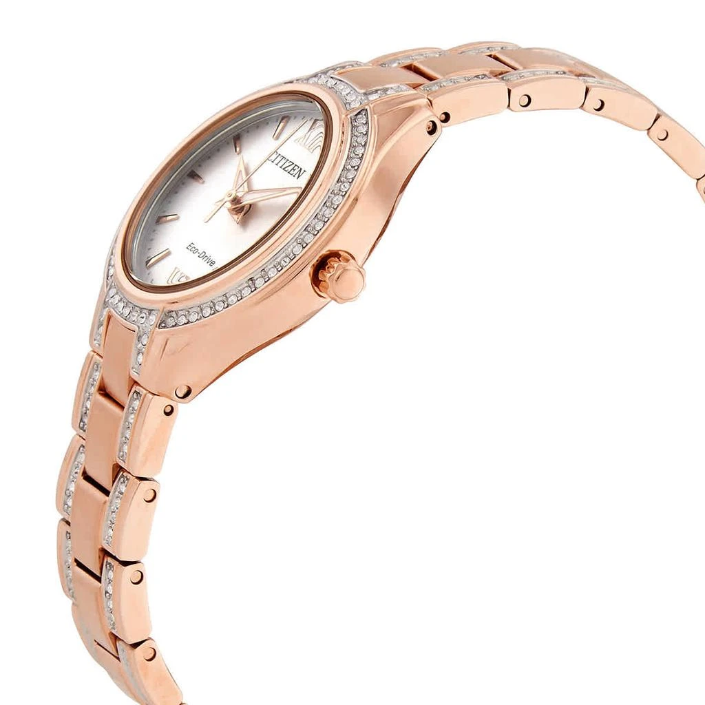 商品Citizen|Silhouette Crystal Silver Dial Ladies Watch FE1233-52A,价格¥1382,第2张图片详细描述