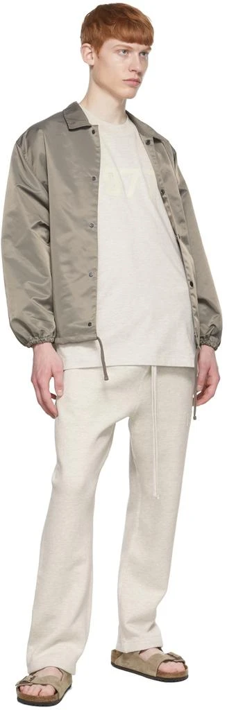 Fear of God ESSENTIALS Off-White Cotton Lounge Pants 4