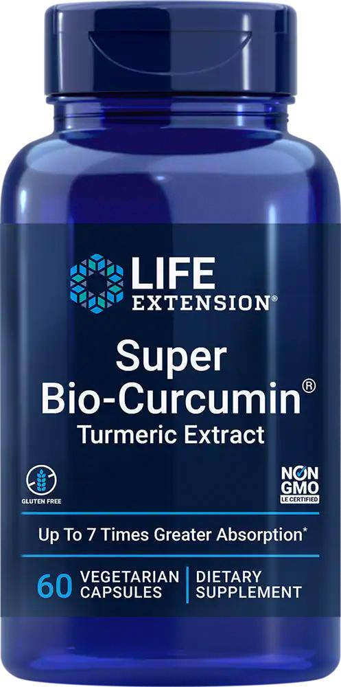 Life Extension Super Bio-Curcumin® Turmeric Extract - 400 mg (60 Capsules, Vegetarian)商品第1张图片规格展示
