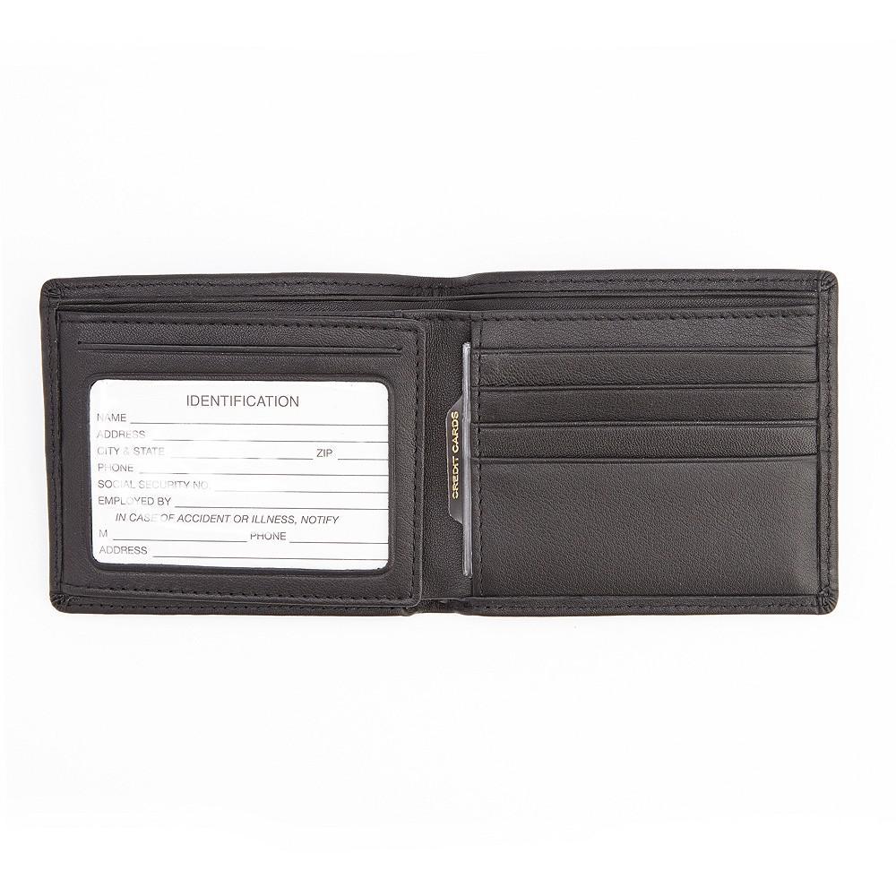 商品ROYCE New York|Men'S Bifold Wallet With Double Id Flap,价格¥476,第5张图片详细描述