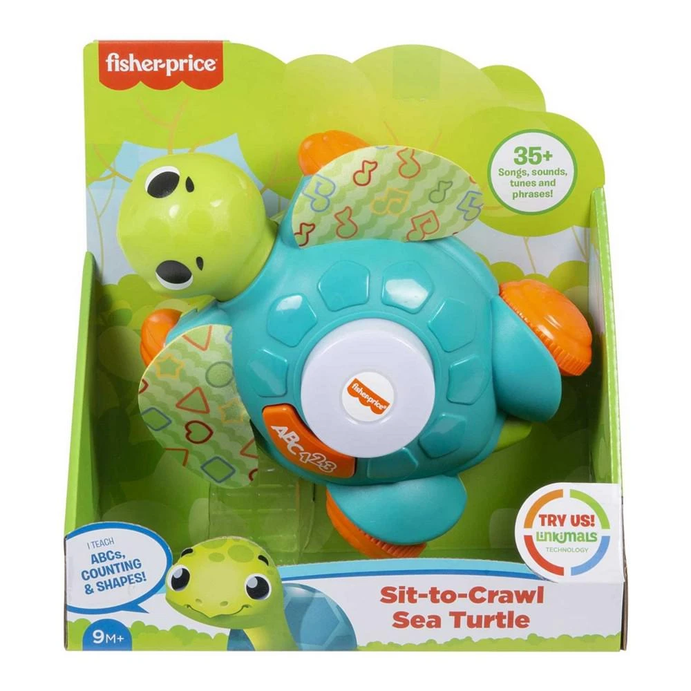 商品Fisher Price|Linkimals Sit To Crawl Sea Turtle,价格¥111,第3张图片详细描述