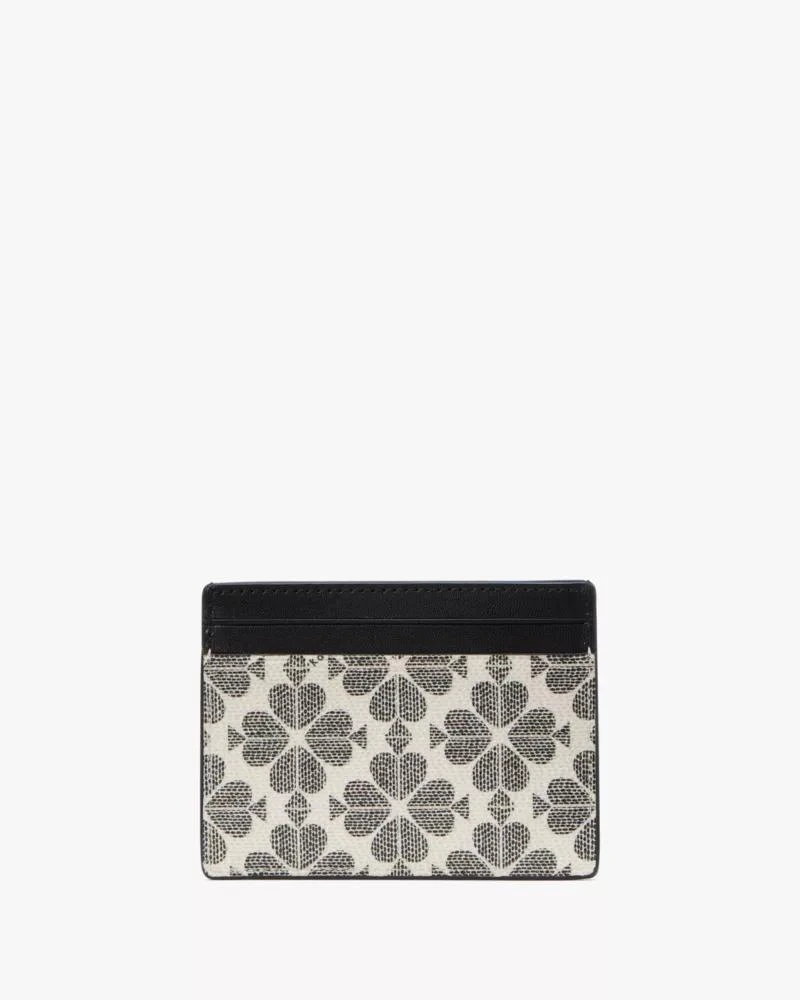 Spade Flower Small Slim Card Holder 商品