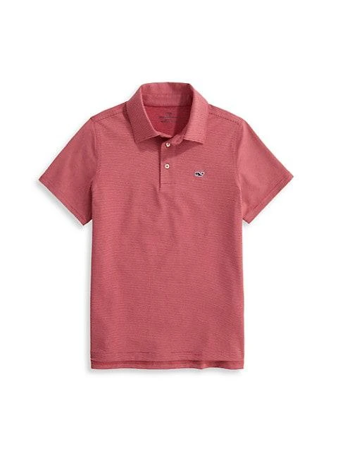 商品Vineyard Vines|Little Boy's & Boy's Stripe Sankaty Polo,价格¥275,第1张图片