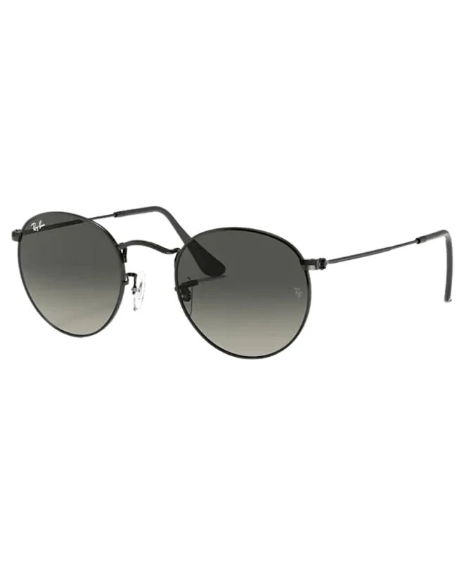 商品Ray-Ban|Ray-Ban Round Flat Legend Metal Grey Unisex Sunglasses RB3447N 002/71 50,价格¥704,第1张图片