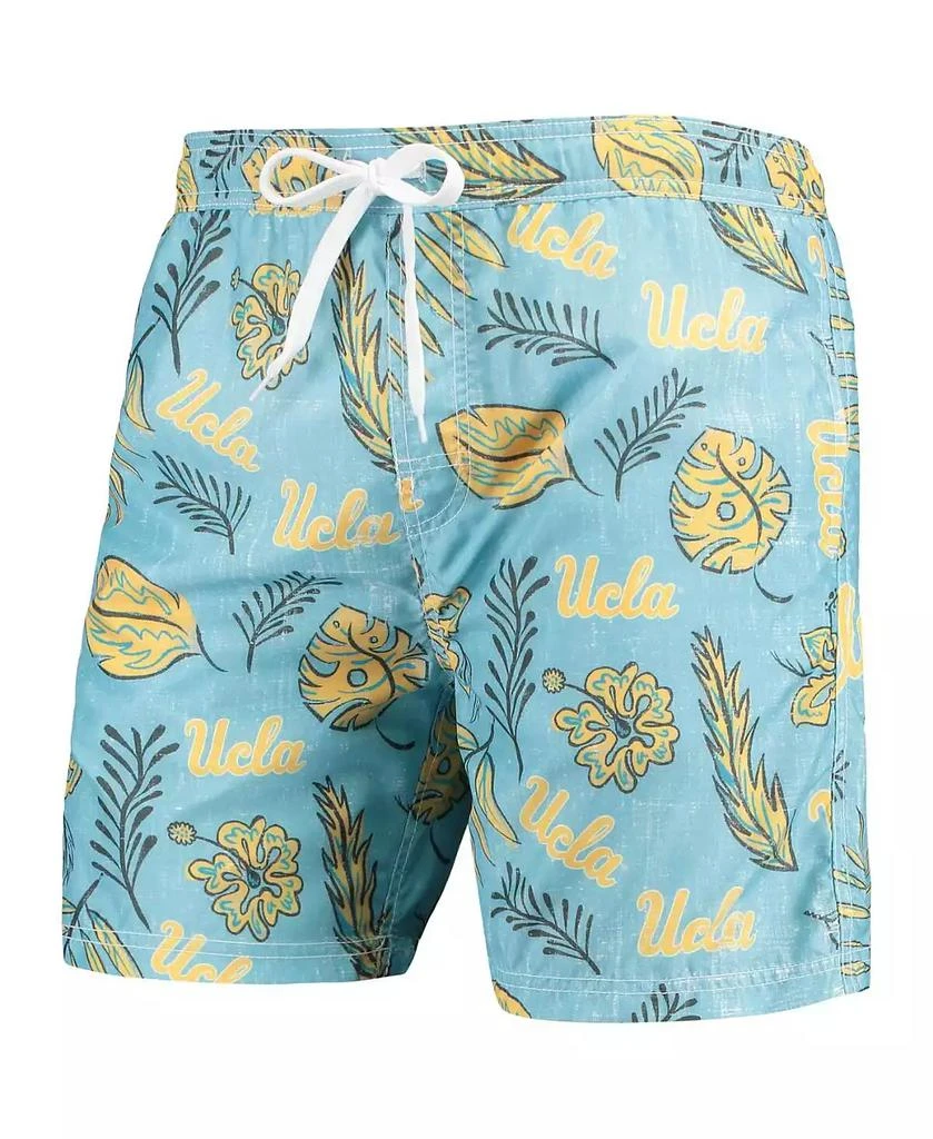 商品Wes & Willy|Men's Light Blue UCLA Bruins Vintage-Like Floral Swim Trunks,价格¥335,第2张图片详细描述
